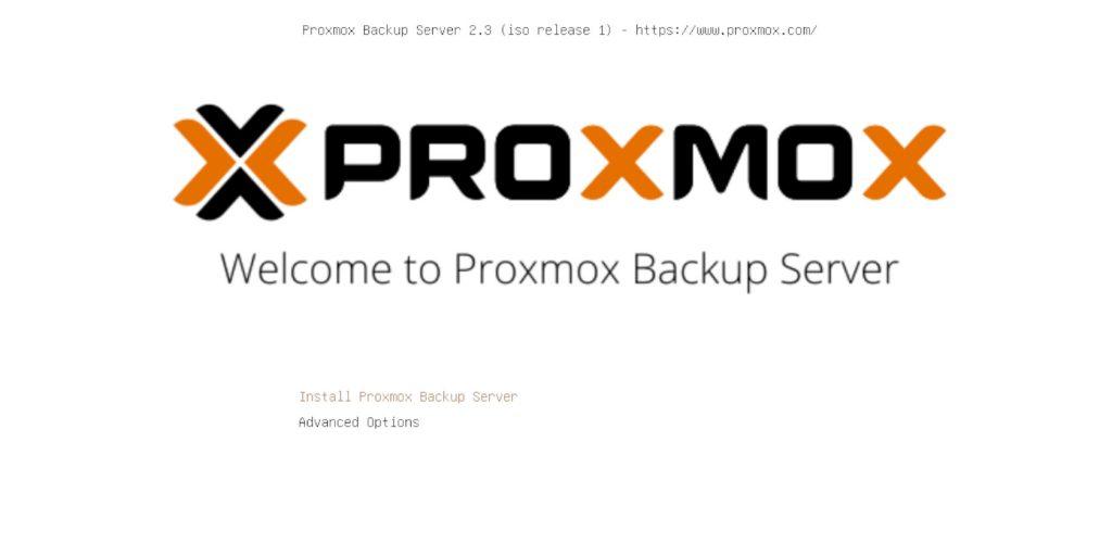 instalación proxmox backup server 