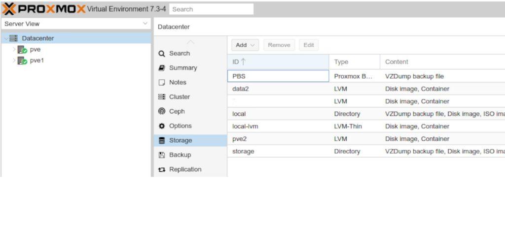 pve - proxmox backup server4 