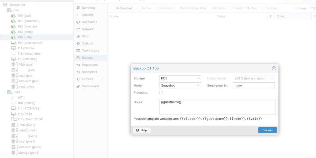 proxmox backup server to proxmox virtual environment 5