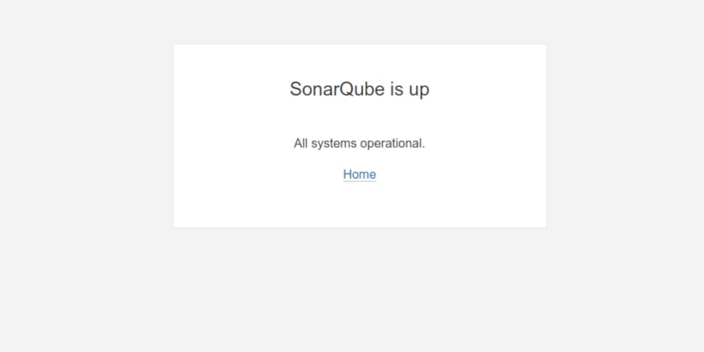 sonarqube arriba